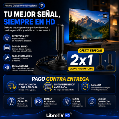 ANTENA TV DIGITAL HD